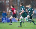 Sean holding off Stuart Hogg