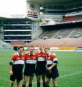 Colin with Hawks at Newlands