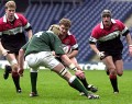 Euan playing with Rory and Scott in2002 Cup Final