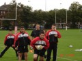 Andy warms up for Hawks