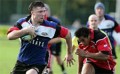 Stewart Smith in actio against Biggar