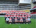 The Budgie(middle row) with squad at Newlands