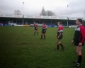 Joe lines up with Wes Henry against Sale Sharks