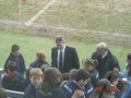 Andy Irvine meets Hyndland Primary players