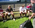 Rory on bench for Hawks at Mansell Cup