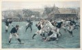 Scotland v England Raeburn Place1871