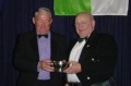 John receives award for services to rugby