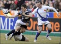 Former Hawk Max in action at Stade de France