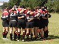 The first huddle of the season