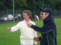 Cricketer and referee