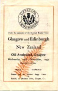 Match programme from Old Anniesland